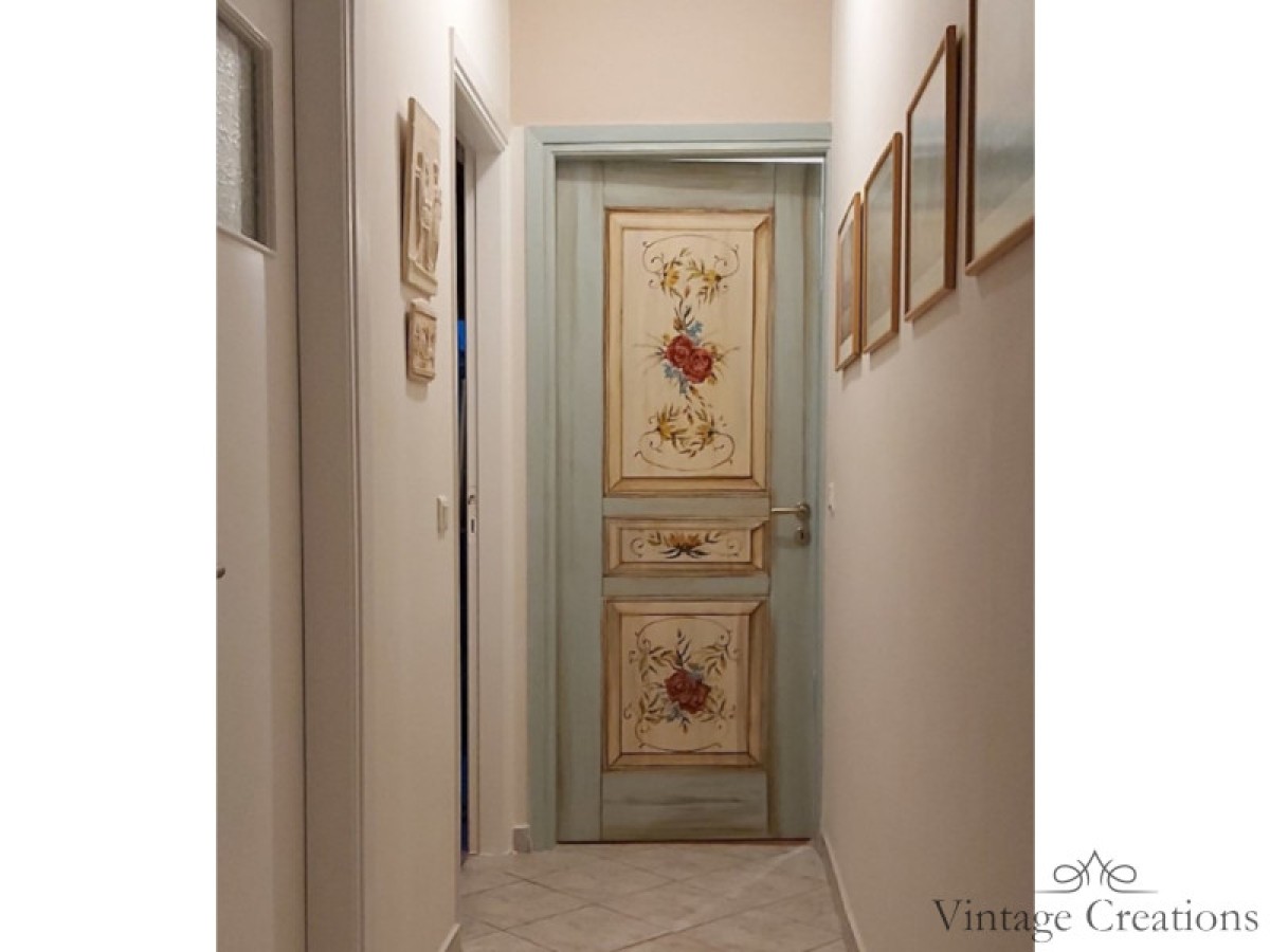 Retro πόρτες εσωτερικές παλαιωμένες Δανάη  