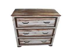 Vintage παλαιωμένη συρταριέρα Σοφία 