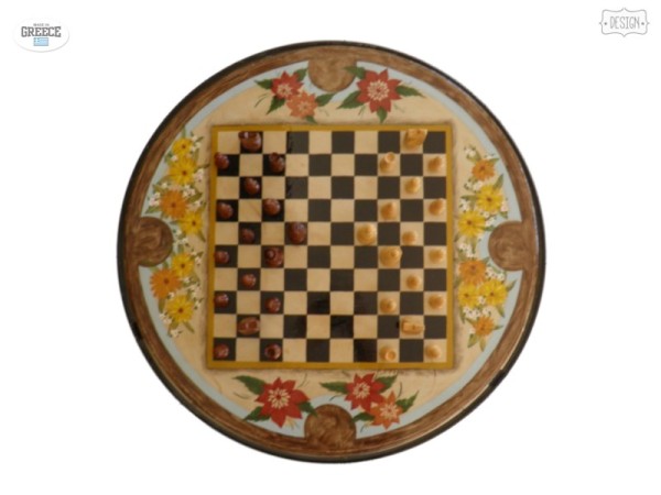 Antique Handmade Chess Tables Terrace