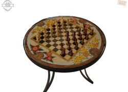 Antique Handmade Chess Tables Terrace
