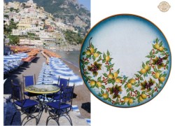 Furniture Tables Courtyard Vintage Painting Corfu
