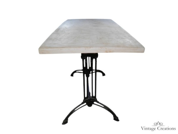 Natural beige travertine stone tables