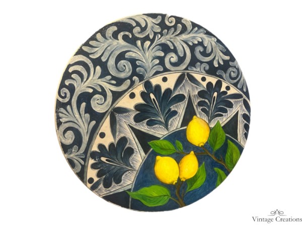 Round handmade tables Parga