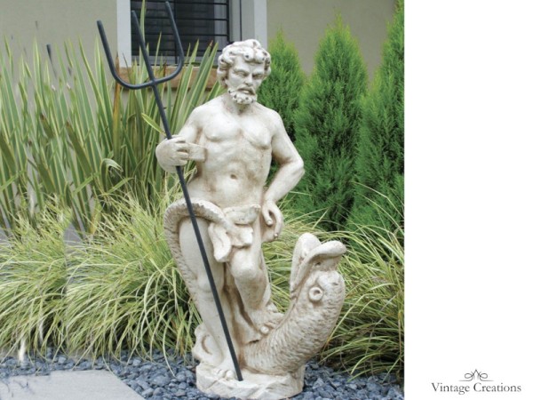 Άγαλμα κήπου θεός Ποσειδώνας 