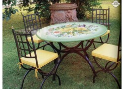 Garden Retro Tables Travertine Thessaly