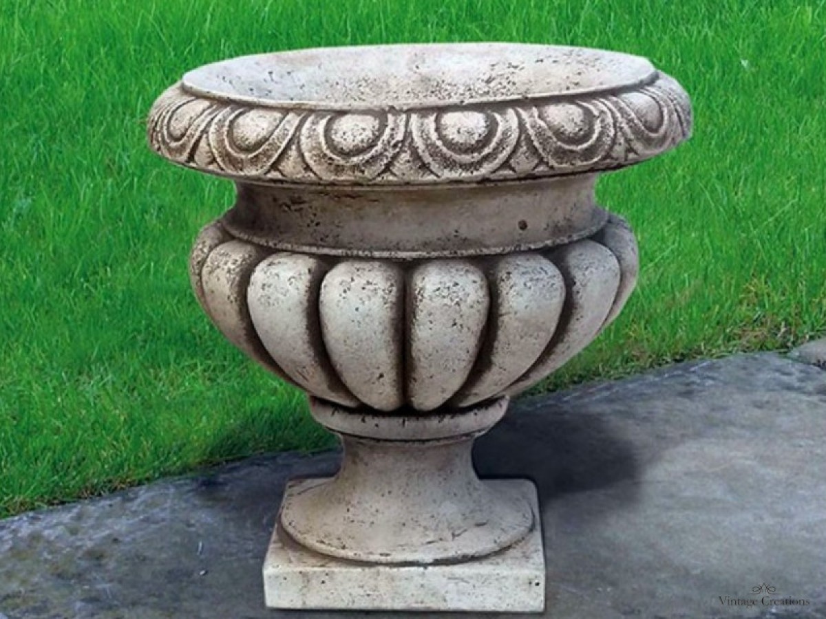 Μαρμάρινες χειροποίητες βάσεις γλάστρας γερανίου 