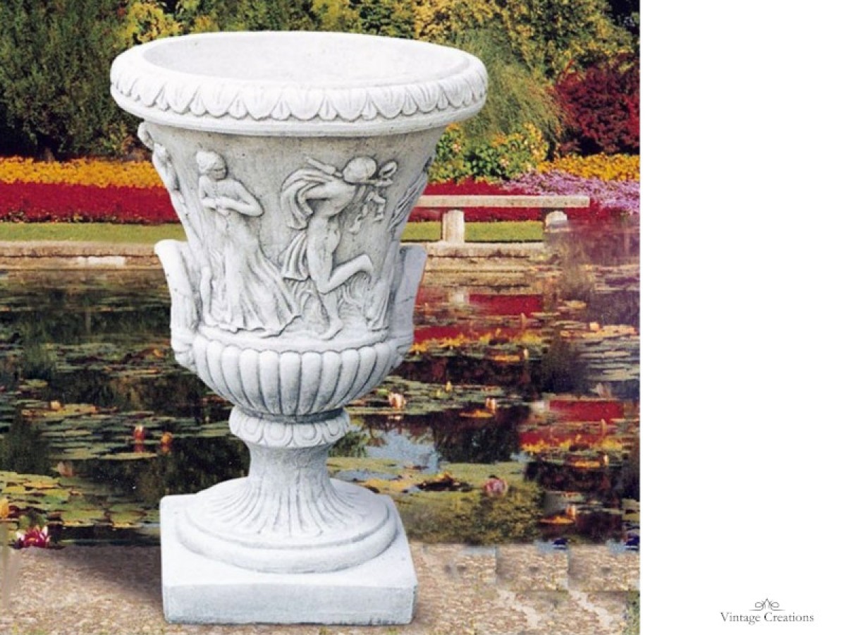 Μαρμάρινες χειροποίητες βάσεις γλάστρας κλάσικο 