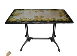 Painting Tables Retro Stone Vine