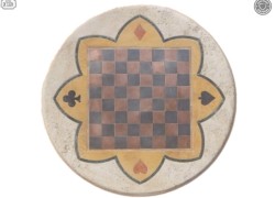 Chess Tables Handmade Painting Stone