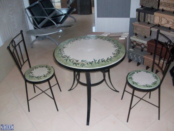 Tables And Chairs Painting Olive Offer