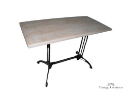 Natural beige travertine stone tables