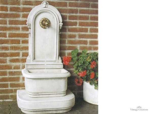 Χειροποίητα συντριβάνια κήπου antica 