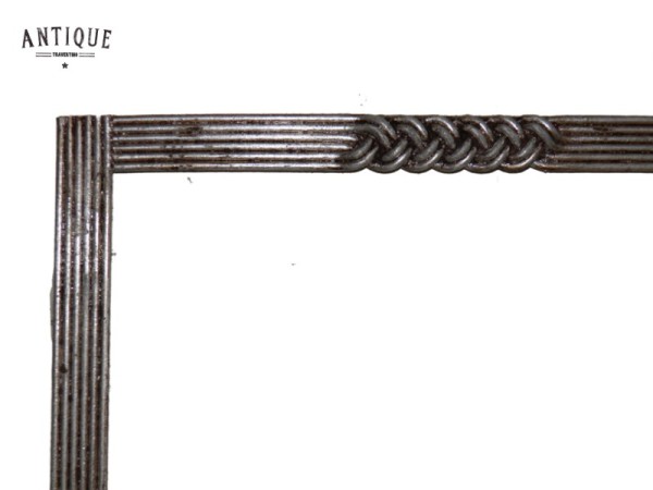 Τοίχου Καθρέπτες Από Μέταλλο Παλιό Ασήμι Πλάκα