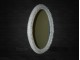 Mirrors Hanging Oval Andros Travertine Rustic