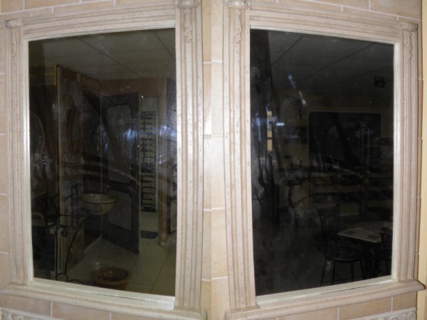 Lindos Rustic Bathroom Mirrors