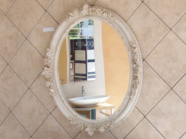 Handmade Oval Mirrors Hyacinth Rethymnon