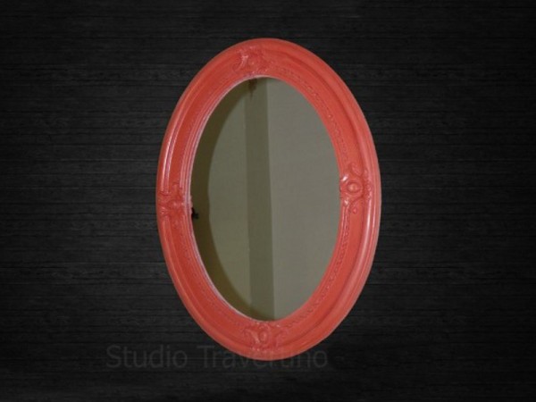 Handmade Rustic Bathroom Mirrors Oval 62 x 47cm Great