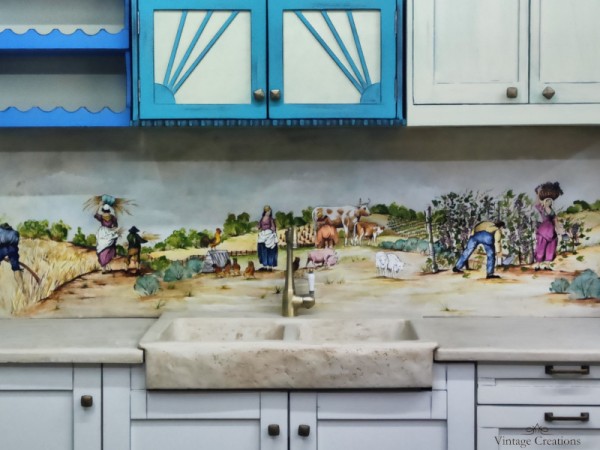 Retro rustic kitchen Agros series