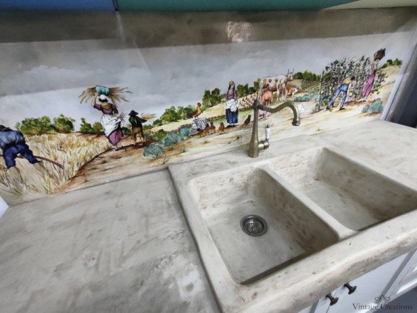 Retro rustic kitchen Agros series