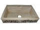 Antique Handmade Kitchen Sink With Olive Design