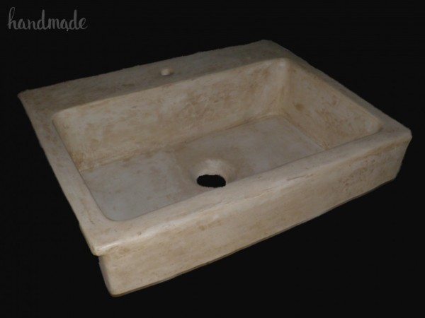 Antique Handmade Kitchen sink with a trough