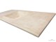Countertops handmade single with built-in travertino sinks