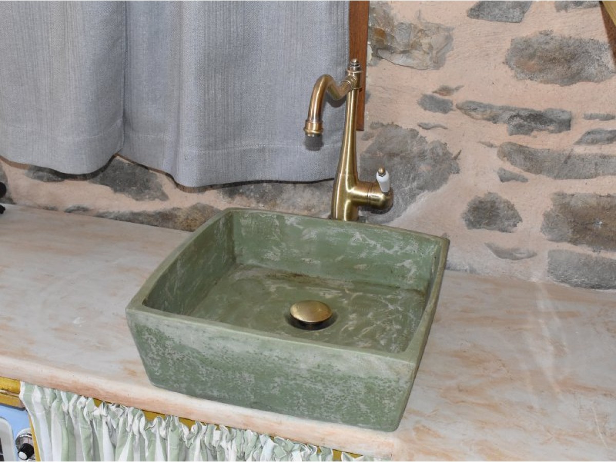 Επιτραπέζιος Μικρός Νεροχύτης Πέτρινος Κουζίνας  