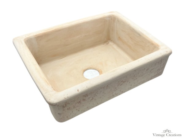 Handmade stone single kitchen sink Alexandra offer!