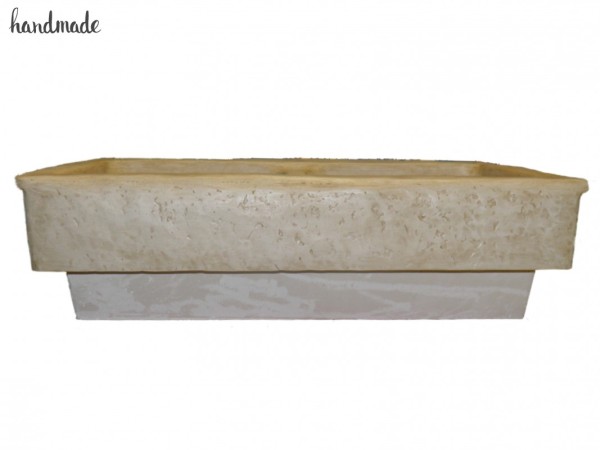 Vintage Handmade Greek Double Travertine Sink