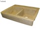 Vintage Handmade Greek Double Travertine Sink