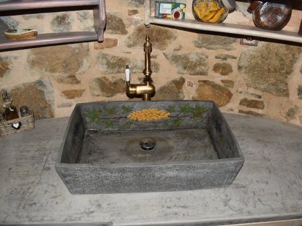 Handmade Kitchen Table Sink With Design