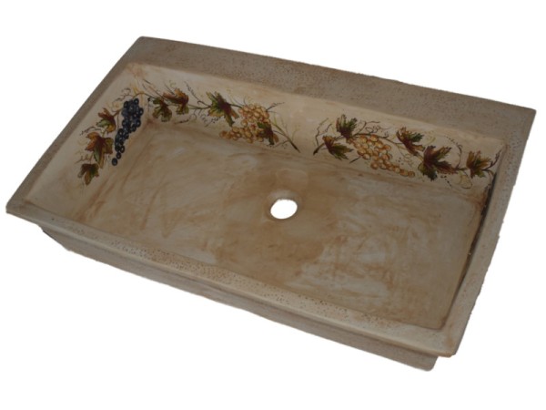 Vine specially made sink hand made in various dimensions