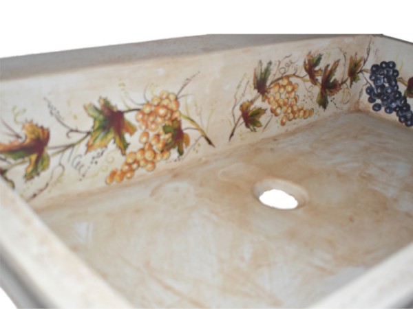Vine specially made sink hand made in various dimensions