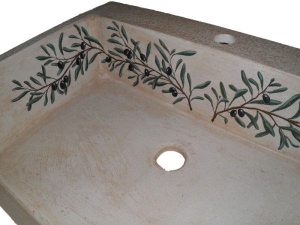 Antique Travertine Sinks Kitchen Olive Rates