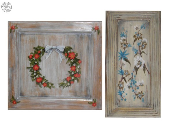 Kitchen Doors With Vintage Aged cracked