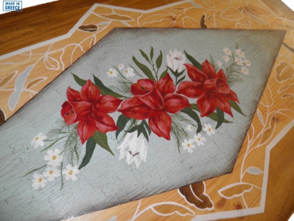 Handmade Aged Wooden Table Kitchen Nelly