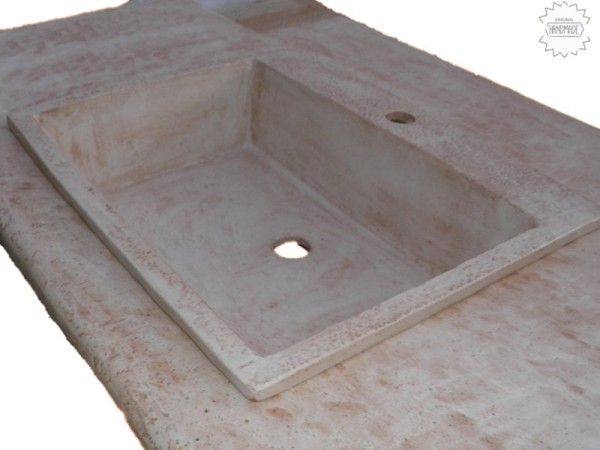 Rustic Stone Travertine Sinks