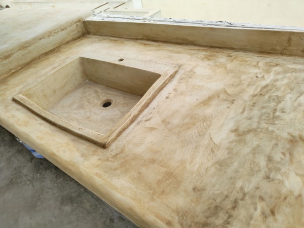 Τραβερτίνο πάγκος χειροποίητος μπάρμπεκιου τιμή 