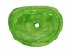 Handmade Zeus Bath Sink Bicolor green  brown