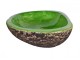 Handmade Zeus Bath Sink Bicolor green  brown
