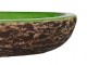 Handmade Zeus Bath Sink Bicolor green  brown