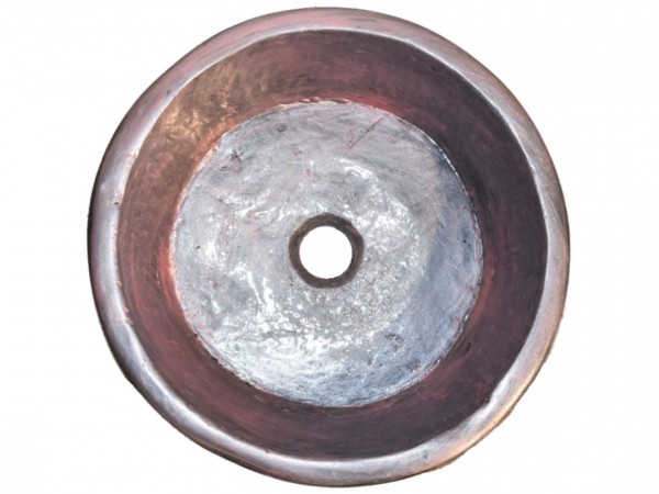 Handmade Bath Sink Bicolor Glafki Salmon Black