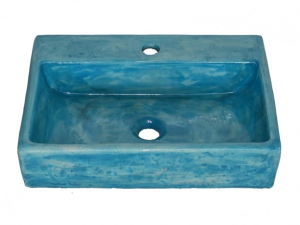 Χειροποίητος Νιπτήρας Μπάνιου Φήμιος Μπλε