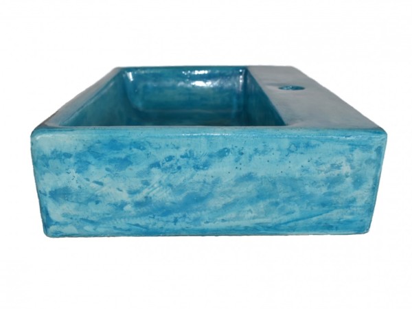 Χειροποίητος Νιπτήρας Μπάνιου Φήμιος Μπλε