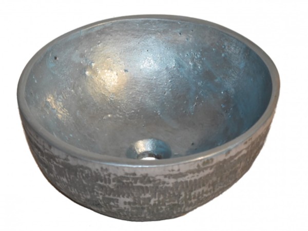 Handmade Washbasin Two-tone Light Gray Theon