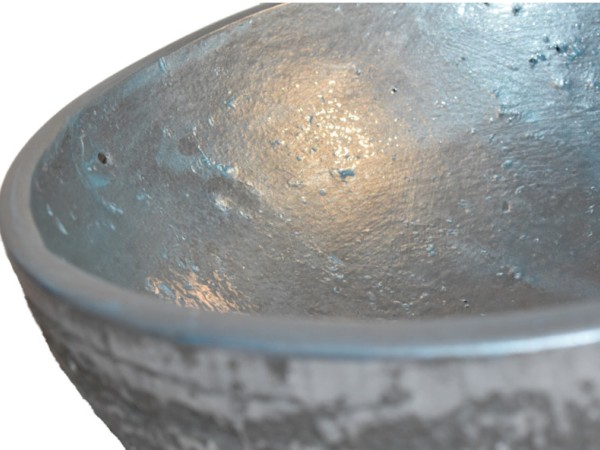 Handmade Washbasin Two-tone Light Gray Theon