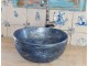 Handmade Metal Sink Iridescent Blue Turquoise
