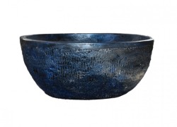 Χειροποίητος Νιπτήρας Θέων Μεταλιζέ Ιριδίζον Μπλε Τίρκουαζ  