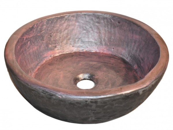 Handmade Bath Sink Bicolor Glafki Salmon Black