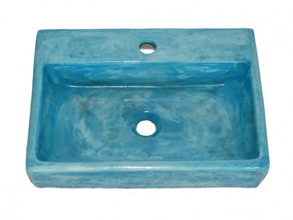 Χειροποίητος Νιπτήρας Μπάνιου Φήμιος Μπλε